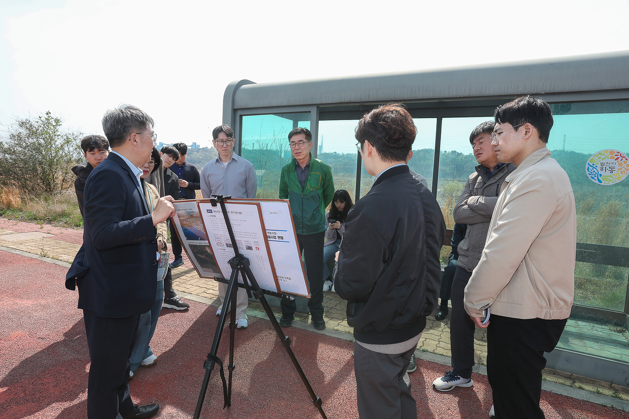 광양경자청, 신규 전입 직원 현장견학 실시